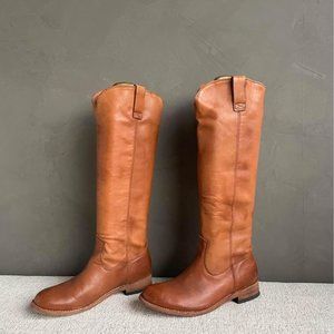 Vero Cuoio Leather Knee high leather boots size 8